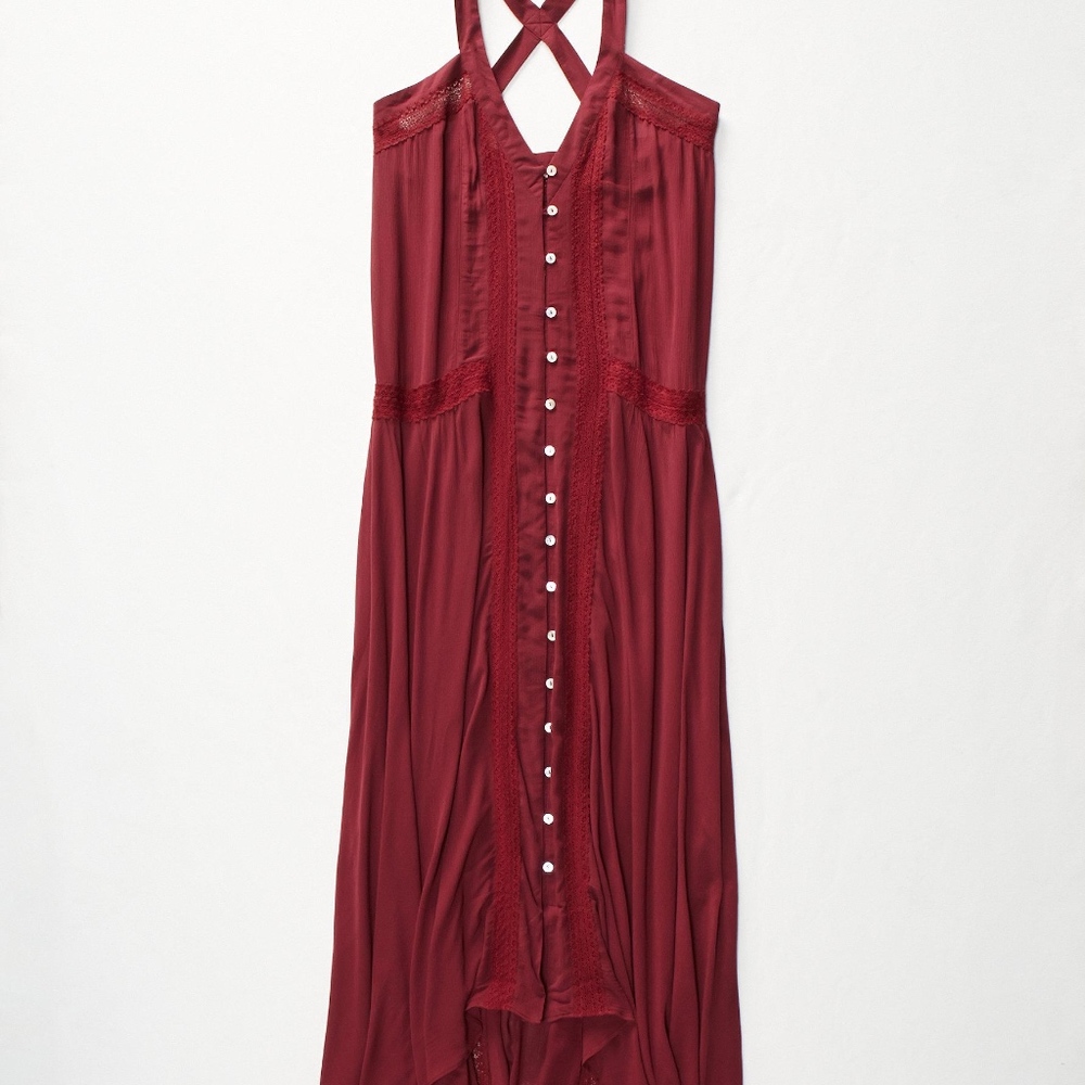 FREE PEOPLE KIMMI MAXI SLIP DRESS - Picture 2 of 5